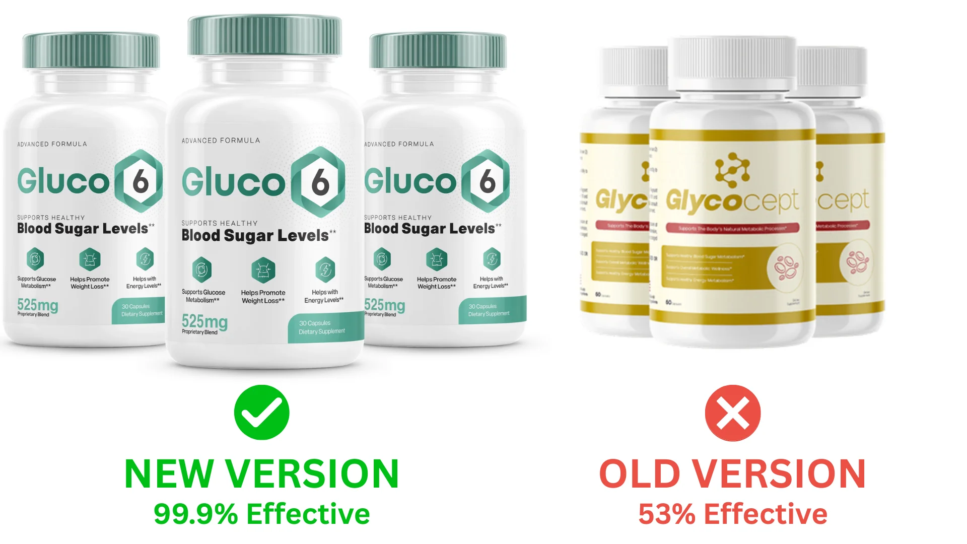 Glycocept 3 bottles